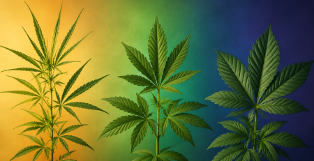Sativa vs indica en hybrid cannabisplanten